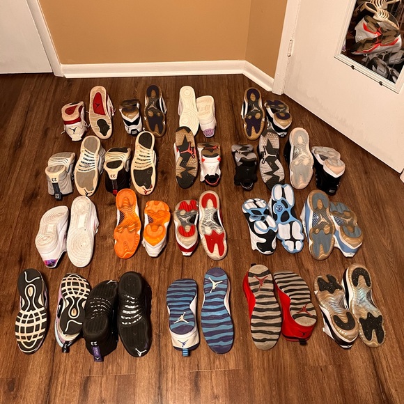 Jordan Retro Jordans 4 6 10 11 12 13 low high Nike Air Force 1 AIr Max 97 - Picture 9 of 11